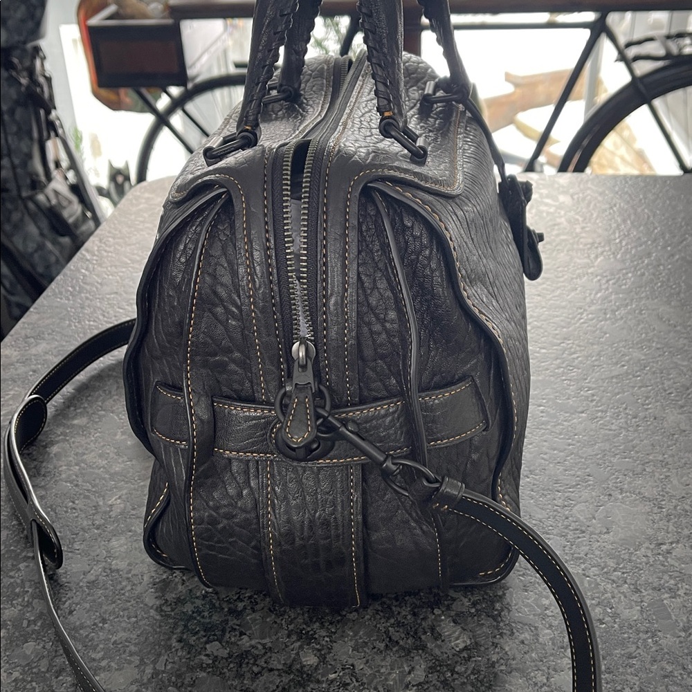 COACH 1941 Ace Satchel 28 Glovetanned Nappa Pebbled Leather 38223 BNWT - Picture 7 of 12